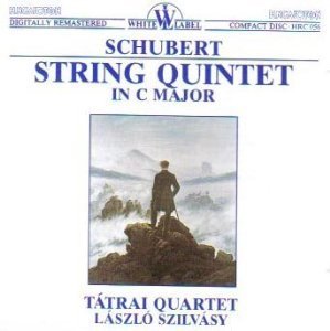 2nd cello Laszlo Szilvasy, T&amp;aacute;trai Quartet / Franz Schubert : String Quintet in C Major (수입/미개봉/hrc056)