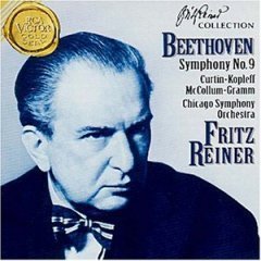 Fritz Reiner / 베토벤 : 교향곡 9번 (Beethoven : Symphony No.9 Op.125 &#039;Choral&#039;) (수입/미개봉/홍보용/09026617952)