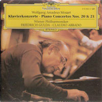 Friedrich Gulda, Claudio Abbado / Mozart : Piano Concertos No20&amp;21 (미개봉/dg0717)