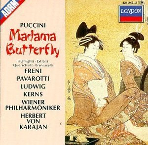 Herbert Von Karajan / Madama Butterfly Highlights (홍보용/미개봉/dd0777)