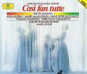 [중고] James Levine / 모차르트 : 코지 판 투테 (Mozart : Cosi Fan Tutte) (수입/3CD/하드커버없음/4238972)