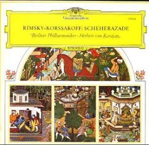 [중고] Herbert Von Karajan / Rimski-Korsakov : Scheherazade (dg4110)