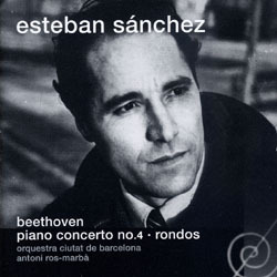 [중고] Esteban Sanchez. Antoni Ros-Marba / Beethoven : Piano Concerto No.4 Op.58, Rondo Op.51, Rondo A Capriccio Op.129 (수입/enycd9743)