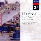 [중고] Antal Dorati / Haydn : The &quot;Paris&quot; Symphonies (수입/2CD/4738012)