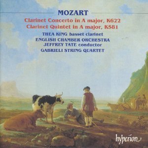 [중고] Gabrieli String Quartet / Mozart: Clarinet Concerto (수입/cda66199)