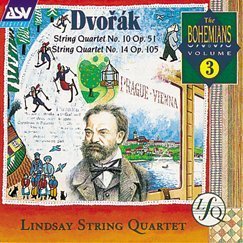 [중고] Lindsay String Quartet / 드보르작 : 현악 사중주 10, 14번 (Dvorak : String Quartet No.10 Op.51, No.14 Op.105) (skcdl0461)