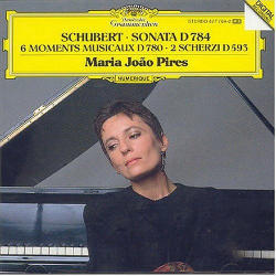 [중고] Maria Joao Pires / 슈베르트 : 피아노 소나타 14번 A단조 작품784, 악흥의 순간 작품780 (Schubert : Moments Musicaux D780, Sonata No.14 D784) (수입/4277692)