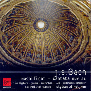 [중고] La Petite bande, Sigiswald kuijken / Bach : Magnificat, Cantatas Bwv 21, Greta De Reyghere (수입/094636329925)