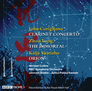 [중고] Leonard Slatkin / 코릴리아노 : 클라리넷 협주곡, 사리아호 : 오리온 (Corigliano : Clarinet Concerto, Saariaho : Orion) (수입/2564619522)