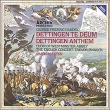 [중고] Simon Preston / Handel : Dettingen Te Deum (수입/4106472)