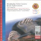 [중고] Cho-liang Lin / Mendelssohn, Bruch : Violin Concertos (수입/mdk44902)