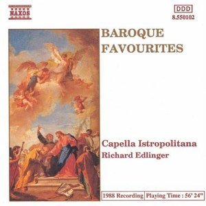 [중고] Capella Istropolitana, Richard Edlinger / Baroque Favourites (수입/8550102)