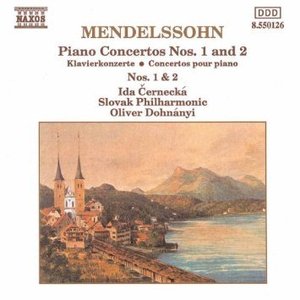[중고] Oliver Dohnanyi / Mendelssohn: Piano Concertos Nos. 1 And 2 (수입/8550126)