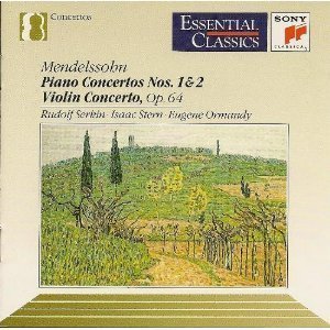 [중고] Rudolf Serkin, Isaac Stern, Eugene Ormandy / Mendelssohn: The Two Piano Concertos;violin Concerto In Em (cck7903)