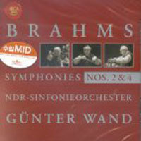 [중고] Gunter Wand / Brahms : Symphony No.2 &amp; 4 (수입/74321891012)