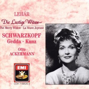 [중고] Otto Ackermann / Leh&amp;aacute;r : Die Lustige Witwe (The Merry Widow) (수입/cdh7695202)