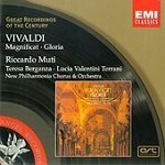 [중고] Teresa Berganza, Riccardo Muti / 비발디 : 마니피카트, 글로리아 (Vivaldi : Magnificat, Gloria) (수입/724356700222)
