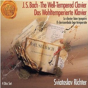 [중고] Sviatoslav Richter / Bach : Well-Tempered Clavier (4CD/수입/gd60949)
