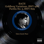 [중고] Glenn Gould / Bach : Goldberg Variations, Partita No.5 (수입/8111247)
