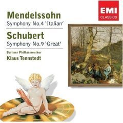 [중고] Klaus Tennstedt / Schubert: Symphony No.9 &#039;Great&#039;, Mendelssohn: Symphony No.4 &#039;Italian&#039; (수입/5099950902224)