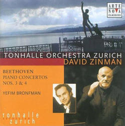 [중고] Yefim Bronfman, David Zinman / Beethoven : Piano Concerto No.3 Op.37, No.4 Op.58 (수입/82876640102)