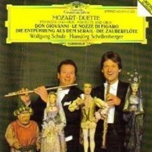 [중고] Wolfgang Schulz, Hansjorg Schellenberger / Mozart: Duets for Flute and Oboe (일본수입/f32g20293)