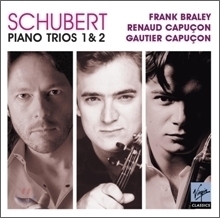 [중고] Renaud &amp; Gautier Capucon, Frank Braley / Schubert : Complete Piano Trios 1 &amp; 2 (슈베르트: 피아노 트리오 전곡/2CD/vkc2d0050)