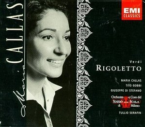 [중고] Maria Callas, Tito Gobbi, Tullio Serafin / Verdi : Rigoletto (2CD/수입/하드커버없음/724355632722)