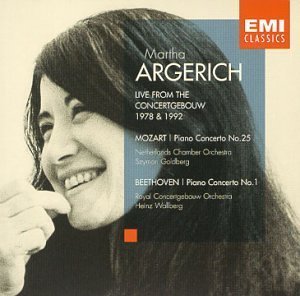 [중고] Martha Argerich, Szymon Goldberg, Heinz Wallberg / Beethoven : Piano Concerto No.1 K.503, Mozart : Piano Concerto No.25 Op.15 (수입/724355697424)