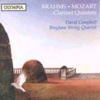 [중고] David Campbell, Bingham String Quartet / Brahms, Mozart : Clarinet Quintets (수입/ocd637)