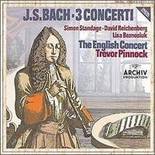 [중고] Trevor Pinnock / Bach : 3 Cooncerti (수입/4137312)