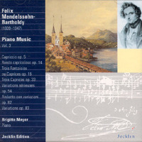 [중고] Brigitte Meyer / Mendelssohn : Piano Music Vol. 3 (수입/jd7062)