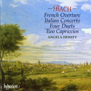 [중고] Angela Hewitt / Bach : Italian Concerto, French Overture, Capriccios (수입/cda67306)