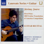 [중고] Jeremy Jouve / Guitar Recital (수입/8557597)