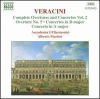 [중고] Alberto Martini / Veracini: Complete Overtures &amp; Concertos, Vol.2 (수입/8553413)