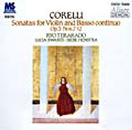 [중고] Ryo Terakado / Corelli : Sonatas For Violin And Basso Continuo Op.5 (일본수입/수입/coco70459)
