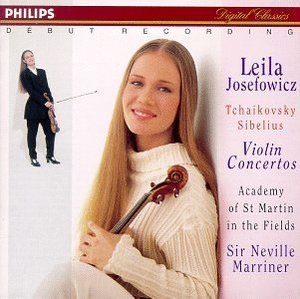 [중고] Leila Josefowicz, Neville Marriner / Tchaikovsky, Sibelius : Violin Concertos (dp3526)