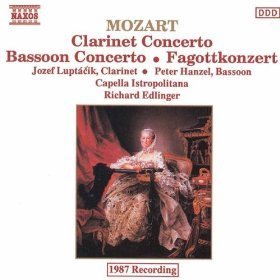 [중고] Richard Edlinger / Mozart: Clarinet &amp; Bassoon Concertos (수입/8550073)