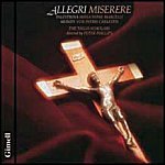 [중고] Peter Phillips, Tallis Scholars / Allegri: Miserere, Palestrina: Missa Papae Marcelli (수입/cdgim339)