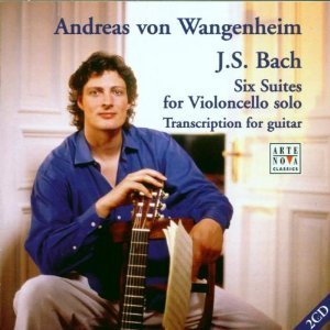 [중고] Andreas Von Wangenheim / Bach : Suites for Violoncello Solo BWV1007-1012 [Transcription For Guitar] (2CD/수입/74321675222)