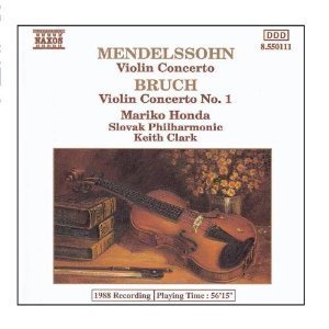 [중고] Keith Clark / Mendelssohn, Bruch: Violin Concertos (수입/8550111)