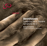 [중고] Bernard Haitink / Beethoven : Symphony No.2 Op.36, No.6 Op.68 &#039;Pastoral&#039; (SACD Hybrid/수입/lso0582)