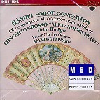 [중고] Raymond Leppard, Heinz Holliger /  Handel - Oboe Concertos (수입/4260822)