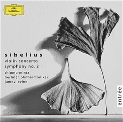 [중고] Shlomo Mintz, James Levine / Sibelius : Violin Concerto, Symphony No.2 (수입/002894775013)