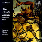 [중고] Andrew Manze / Tartini : The Devil&#039;s Sonata And Other Works (수입/hmu907213)