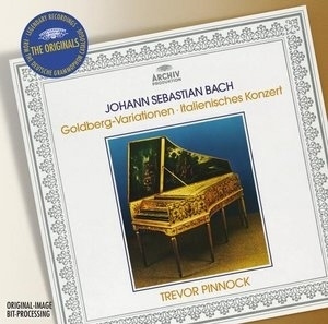 [중고] Trevor Pinnock / J.S.Bach : Goldberg Variations BWV988, Italian Concerto BWV971 (수입/002894775902)