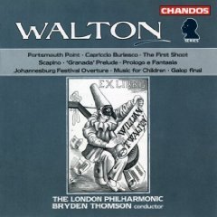 [중고] Bryden Thomson / Walton: Orchestral Works (수입/chan8968)