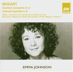 [중고] Emma Johnson / Mozart : Clarinet Concerto K.622, Clarnet Quintet K.581, Weber : Concertino For Clarinet And Orchestra Op.26, Baermann : Adagio For Clarinet And Strings (수입/gld4001)