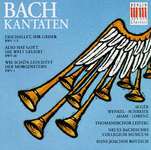 [중고] Thomanerchor Leizig, Hans-Joachim Rotzsch / J.S.Bach : Cantatas (수입/0021502bc)