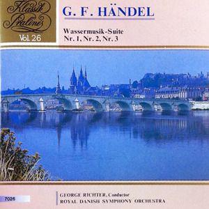 [중고] George Richther / G.F.Handel : Wassermuik - Suiten Nr.1,2,3 (7026)